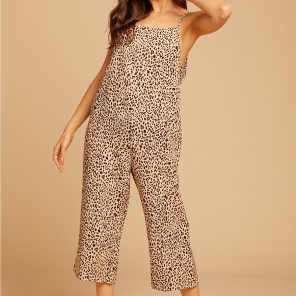 🛑 Lumière Leopard Print Jumpsuit - Picture 3 of 9